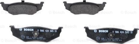 BOSCH 0 986 424 585 - Jarrupala, levyjarru inparts.fi