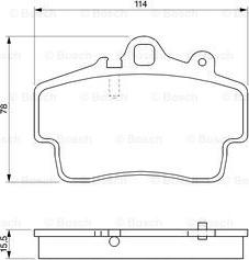 BOSCH 0 986 424 570 - Jarrupala, levyjarru inparts.fi