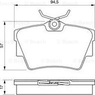 BOSCH 0 986 424 662 - Jarrupala, levyjarru inparts.fi