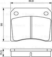 BOSCH 0 986 424 685 - Jarrupala, levyjarru inparts.fi