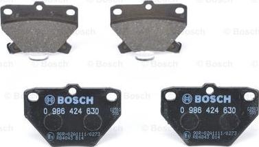 BOSCH 0 986 424 630 - Jarrupala, levyjarru inparts.fi