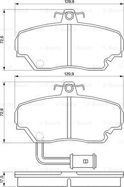 BOSCH 0 986 424 012 - Jarrupala, levyjarru inparts.fi