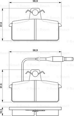 BOSCH 0 986 424 081 - Jarrupala, levyjarru inparts.fi