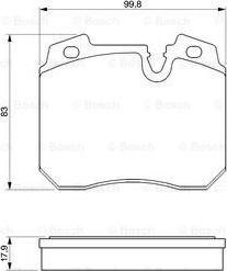 BOSCH 0 986 424 032 - Jarrupala, levyjarru inparts.fi