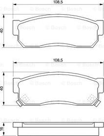 BOSCH 0 986 424 160 - Jarrupala, levyjarru inparts.fi