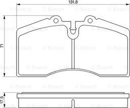 BOSCH 0 986 424 119 - Jarrupala, levyjarru inparts.fi