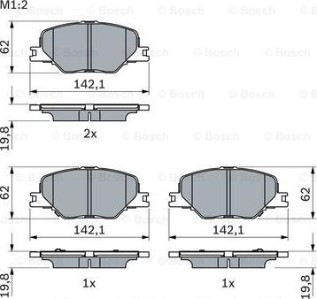 BOSCH 0 986 424 868 - Jarrupala, levyjarru inparts.fi