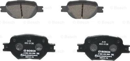 BOSCH 0 986 424 808 - Jarrupala, levyjarru inparts.fi