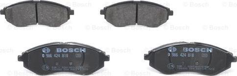 BOSCH 0 986 424 818 - Jarrupala, levyjarru inparts.fi