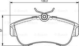 BOSCH 0 986 424 826 - Jarrupala, levyjarru inparts.fi