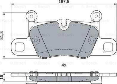 BOSCH 0 986 424 349 - Jarrupala, levyjarru inparts.fi