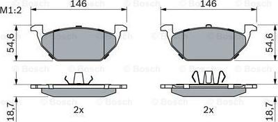 BOSCH 0 986 424 364 - Jarrupala, levyjarru inparts.fi