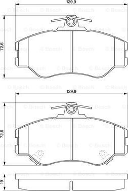 BOSCH 0 986 424 368 - Jarrupala, levyjarru inparts.fi