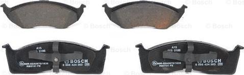 BOSCH 0 986 424 363 - Jarrupala, levyjarru inparts.fi