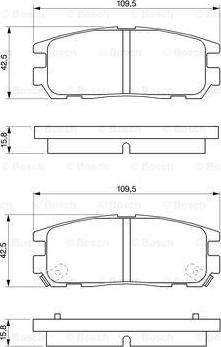 BOSCH 0 986 424 367 - Jarrupala, levyjarru inparts.fi