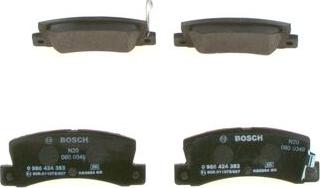 BOSCH 0 986 424 383 - Jarrupala, levyjarru inparts.fi