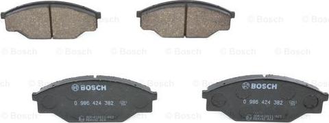 BOSCH 0 986 424 382 - Jarrupala, levyjarru inparts.fi