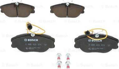 BOSCH 0 986 424 374 - Jarrupala, levyjarru inparts.fi