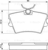 BOSCH 0 986 424 375 - Jarrupala, levyjarru inparts.fi