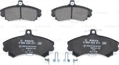 BOSCH 0 986 424 371 - Jarrupala, levyjarru inparts.fi