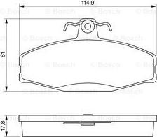 BOSCH 0 986 424 373 - Jarrupala, levyjarru inparts.fi