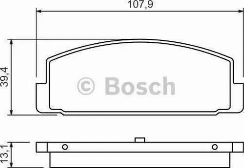 BOSCH 0 986 AB9 137 - Jarrupala, levyjarru inparts.fi