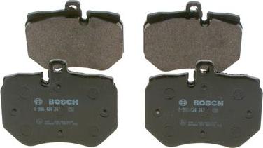 BOSCH 0 986 424 247 - Jarrupala, levyjarru inparts.fi