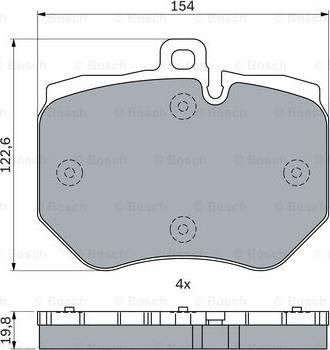 BOSCH 0 986 424 247 - Jarrupala, levyjarru inparts.fi