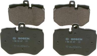 BOSCH 0 986 424 247 - Jarrupala, levyjarru inparts.fi