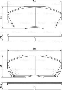 BOSCH 0 986 424 260 - Jarrupala, levyjarru inparts.fi