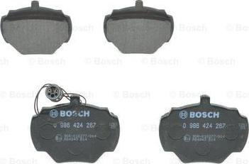 BOSCH 0 986 424 267 - Jarrupala, levyjarru inparts.fi