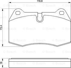 BOSCH 0 986 424 209 - Jarrupala, levyjarru inparts.fi