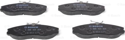 BOSCH 0 986 424 204 - Jarrupala, levyjarru inparts.fi