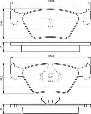 BOSCH 0 986 424 200 - Jarrupala, levyjarru inparts.fi