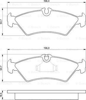 BOSCH 0 986 424 219 - Jarrupala, levyjarru inparts.fi