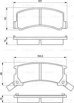 BOSCH 0 986 424 239 - Jarrupala, levyjarru inparts.fi