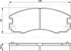 BOSCH 0 986 424 230 - Jarrupala, levyjarru inparts.fi