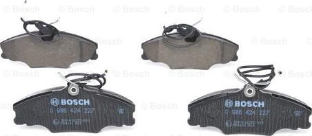 BOSCH 0 986 424 227 - Jarrupala, levyjarru inparts.fi