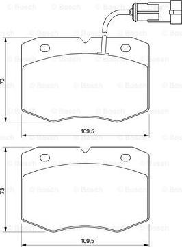 BOSCH 0 986 424 768 - Jarrupala, levyjarru inparts.fi