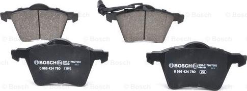 BOSCH 0 986 424 780 - Jarrupala, levyjarru inparts.fi