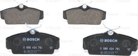 BOSCH 0 986 424 781 - Jarrupala, levyjarru inparts.fi