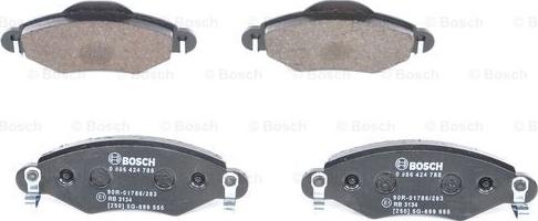 BOSCH 0 986 424 788 - Jarrupala, levyjarru inparts.fi