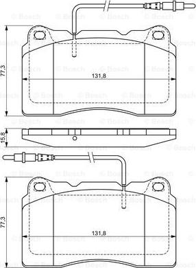 BOSCH 0 986 424 738 - Jarrupala, levyjarru inparts.fi