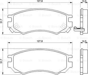 BOSCH 0 986 424 733 - Jarrupala, levyjarru inparts.fi