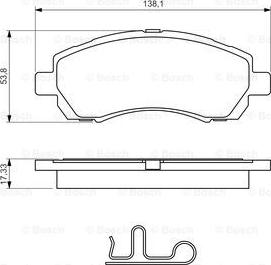 BOSCH 0 986 424 770 - Jarrupala, levyjarru inparts.fi