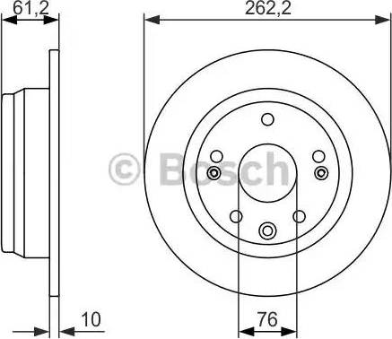 BOSCH 0 986 479 993 - Jarrulevy inparts.fi