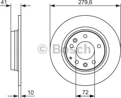 BOSCH 0 986 479 949 - Jarrulevy inparts.fi