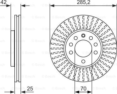 BOSCH 0 986 479 946 - Jarrulevy inparts.fi