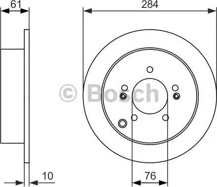 BOSCH 0 986 479 948 - Jarrulevy inparts.fi