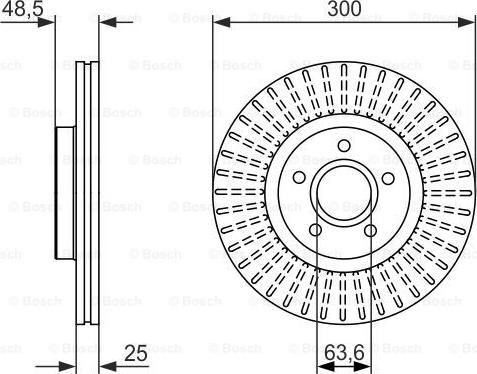 BOSCH 0 986 479 956 - Jarrulevy inparts.fi